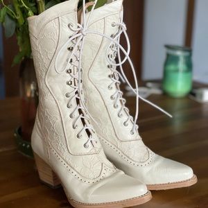 Victorian style boots